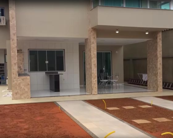 Sobrado 3 quartos com Varanda Gourmet - Cód. 98 da cliente Camila Gualhanunes